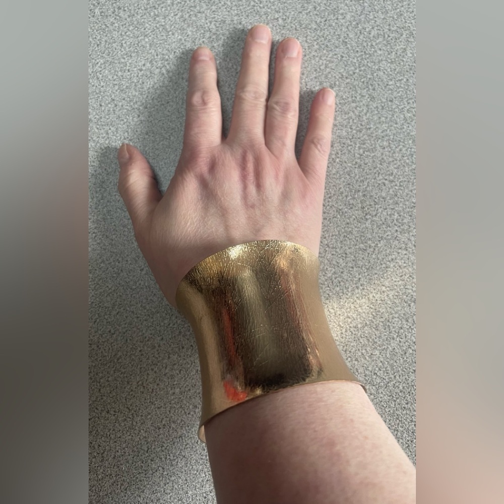 Gold Toned Cuff Bracelet